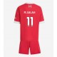Liverpool Mohamed Salah #11 Hjemmedraktsett Barn 2025-26 Korte ermer (+ Korte bukser)